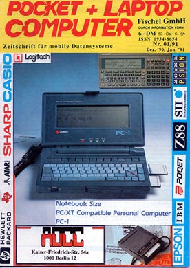 Pocket + Laptop Computer